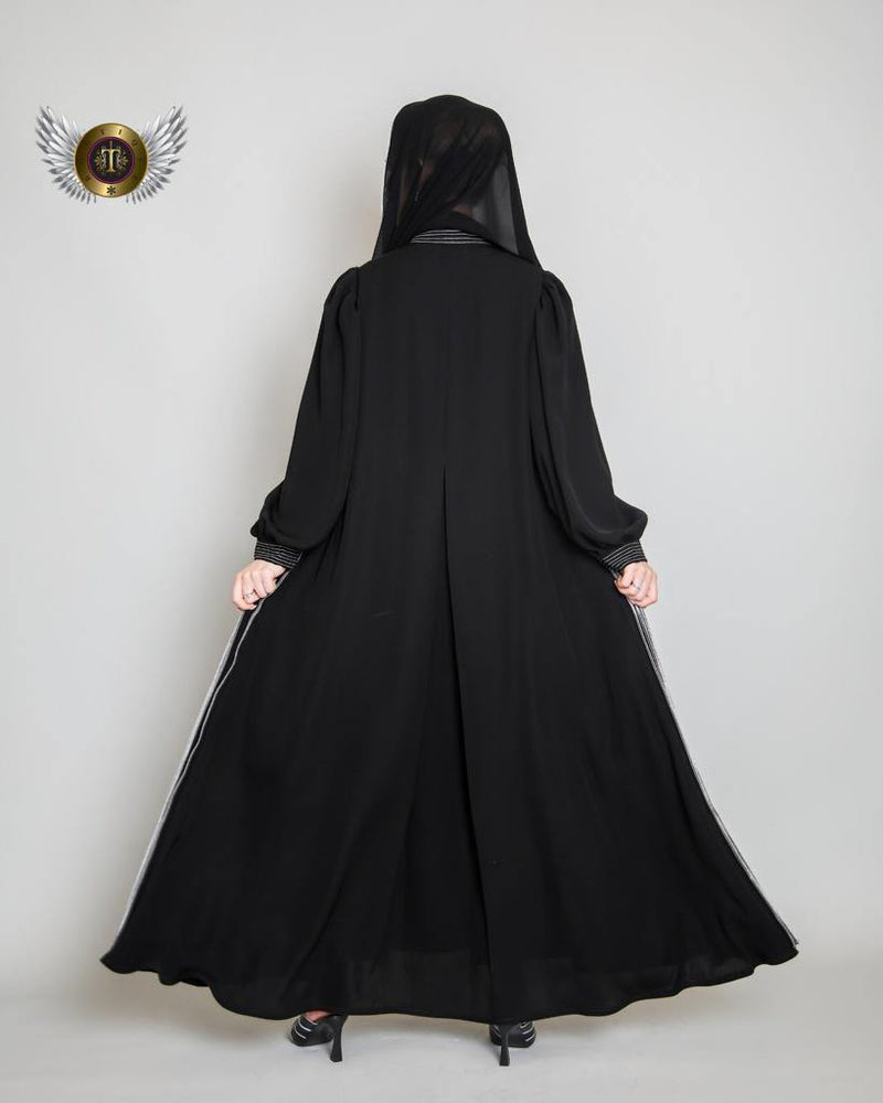 عباية عملية سادة - tahaniboutique (6635516526849)