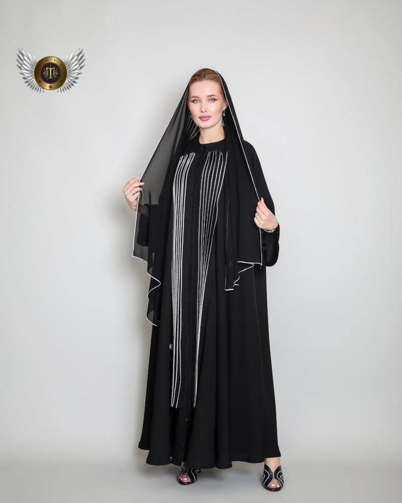 عباية عملية سادة - tahaniboutique (6635516526849)